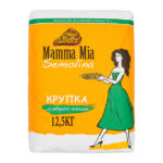 Мука крупка Mamma Mia Semolina из твёрдой пшеницы 12,5 кг